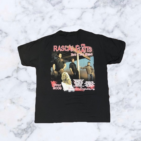 Rascal Flatts Bob that head Tour t-shirt - Picture 2 of 7